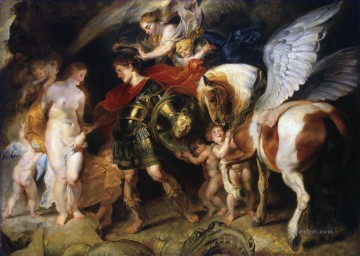 Perseo y Andrómeda Barroco Peter Paul Rubens Pinturas al óleo